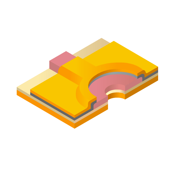 Circuit imprimé flexible simple face