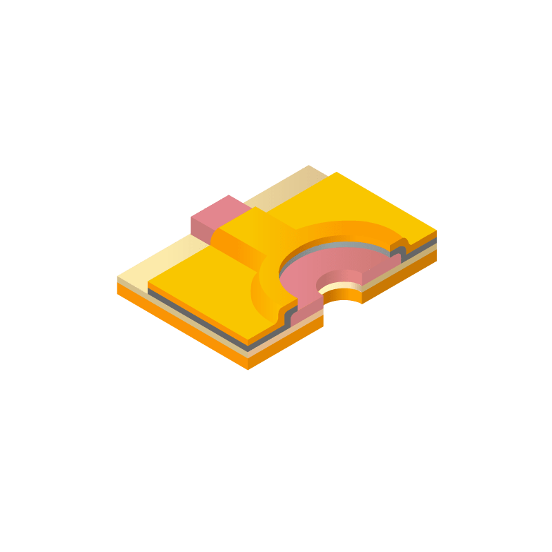 Circuit imprimé flexible simple face