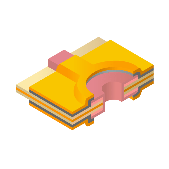 Circuit imprimé flexible simple face