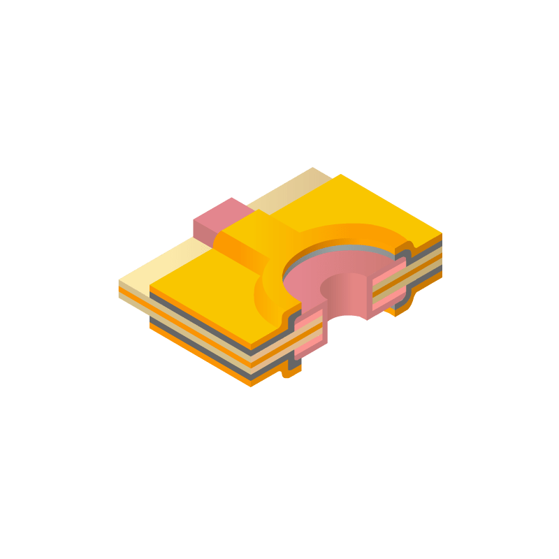 Circuit imprimé flexible simple face